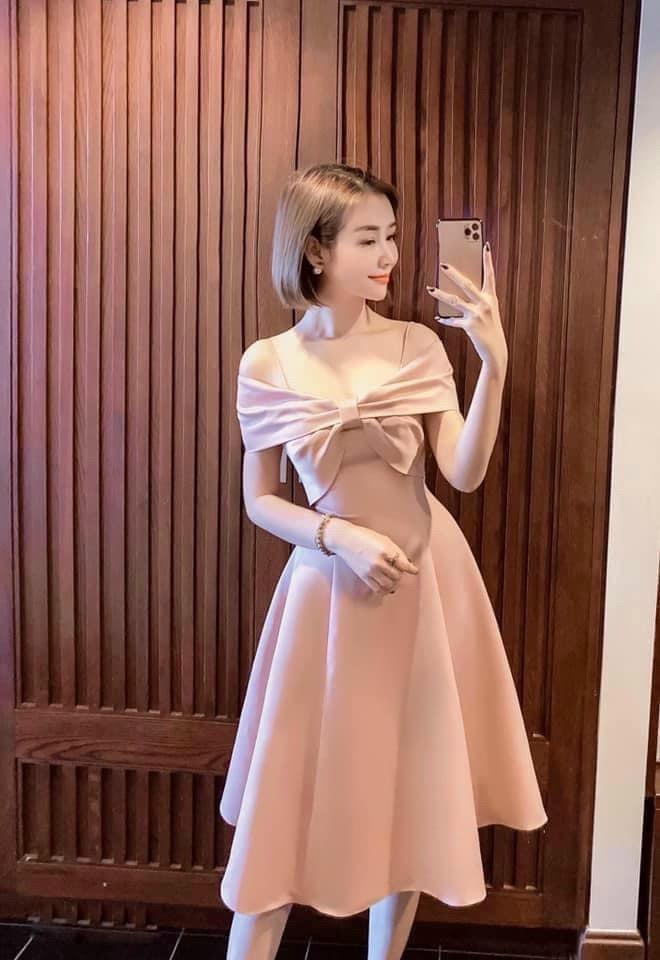 ĐẦM XOÈ TRỄ VAI NƠ 9740