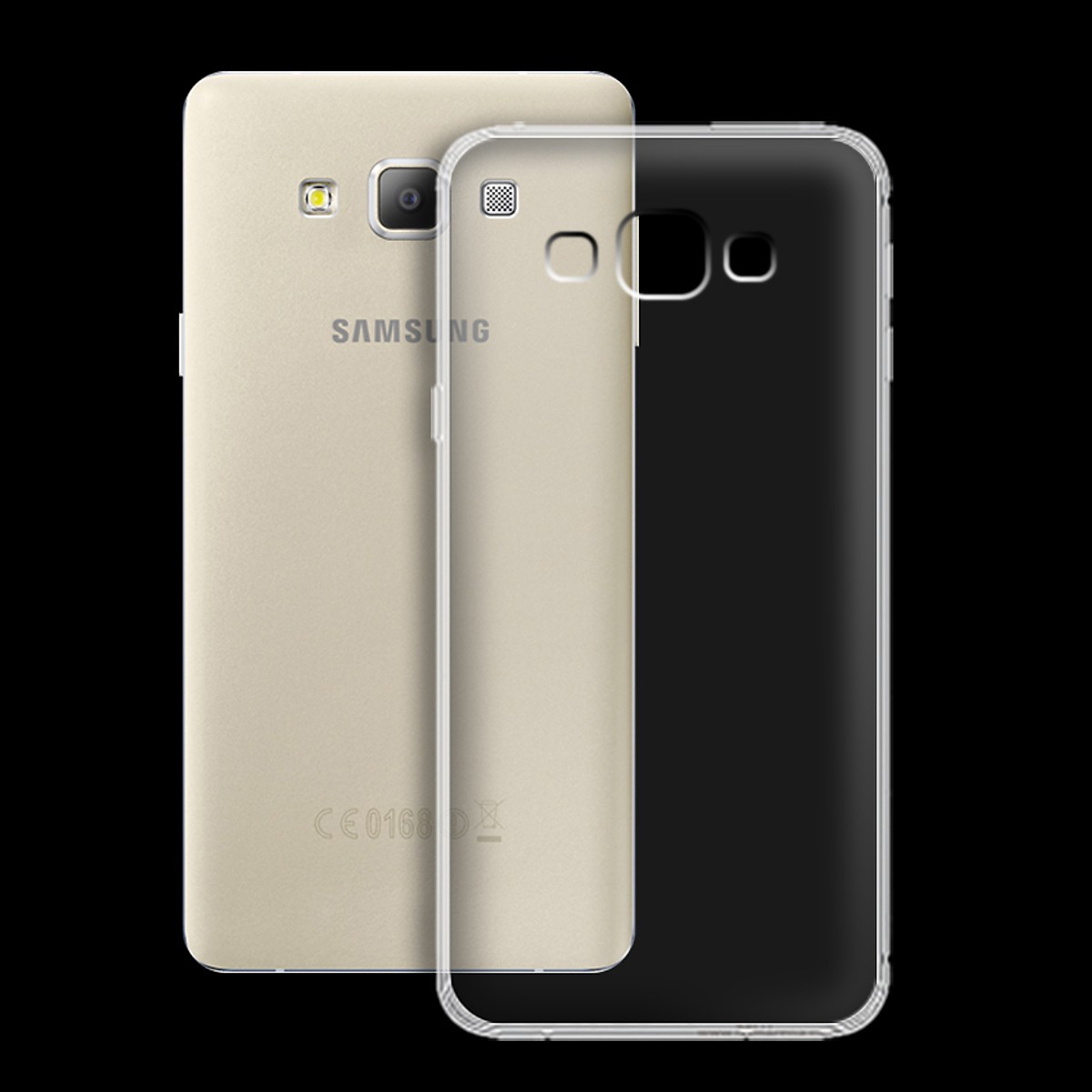Ốp lưng silicon dẻo trong suốt Loại A cao cấp cho Samsung Galaxy A5 2015