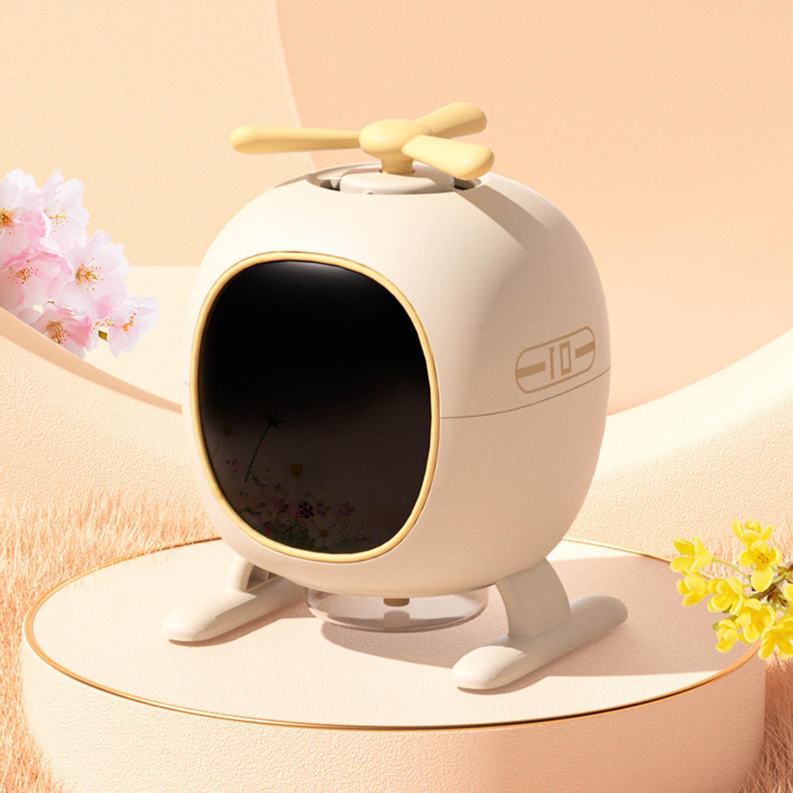 Portable Diffuser, Machine USB Humidifier for Home Yoga Office , White NO LED