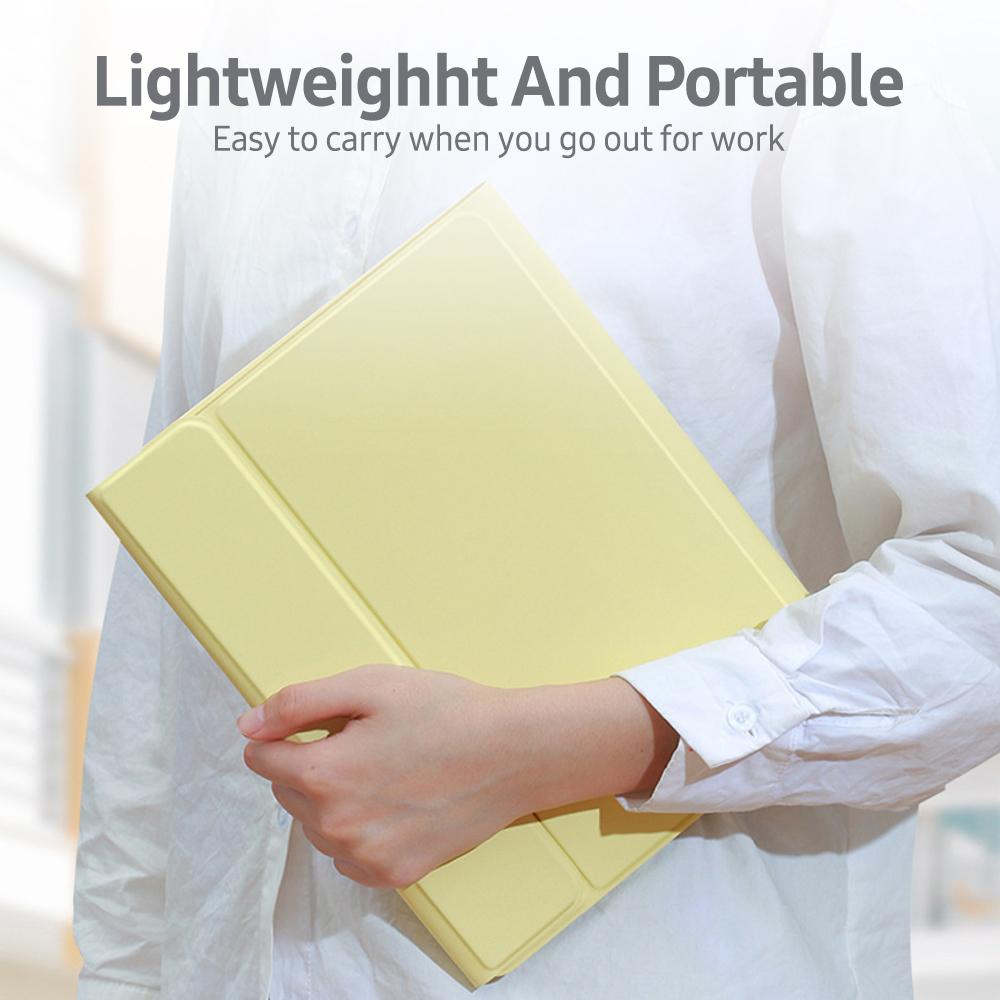 Hộp đựng bàn phím có đèn nền có thể tháo rời tương thích với Ipad