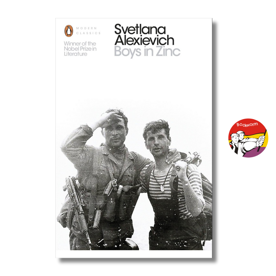 Sách - Boys in Zinc by Svetlana Alexievich | History / Nonfiction / Ngoại văn Lịch sử Nhập khẩu