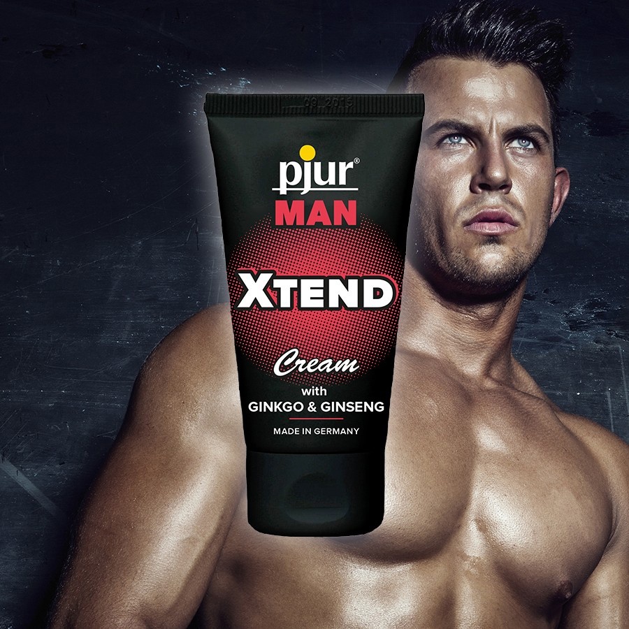 Gel dưỡng Pjur Man Xtend 50ml dành cho quý ông chiết xuất từ bạch quả và nhân sâm giúp cho khoái cảm kéo dài hơn - Hàng chính hãng - Made in Germany