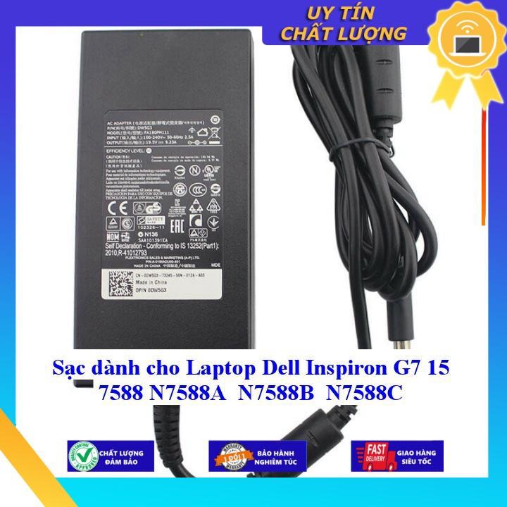 Sạc dùng cho Laptop Dell Inspiron G7 15 7588 N7588A N7588B N7588C - Hàng Nhập Khẩu New Seal