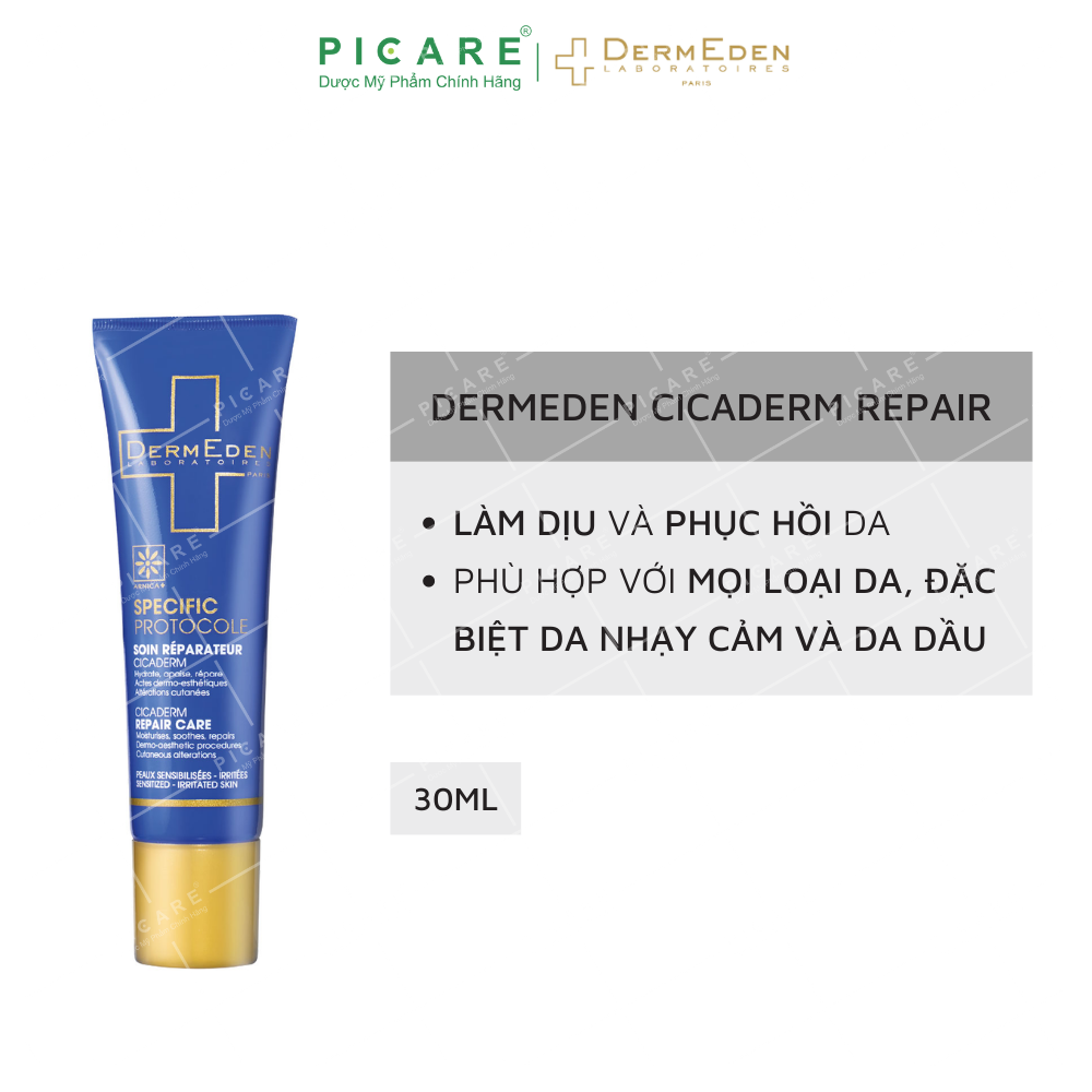 Kem Dưỡng Ẩm Phục Hồi Da DERMEDEN Repair Care 30ml