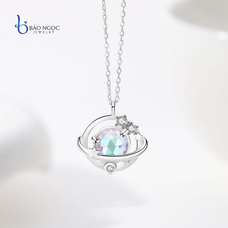 Dây Chuyền Bạc Ý S925 Hành Tinh Xa Xôi Thần Bí Diệu Kì - DB2833 - Bảo Ngọc Jewelry