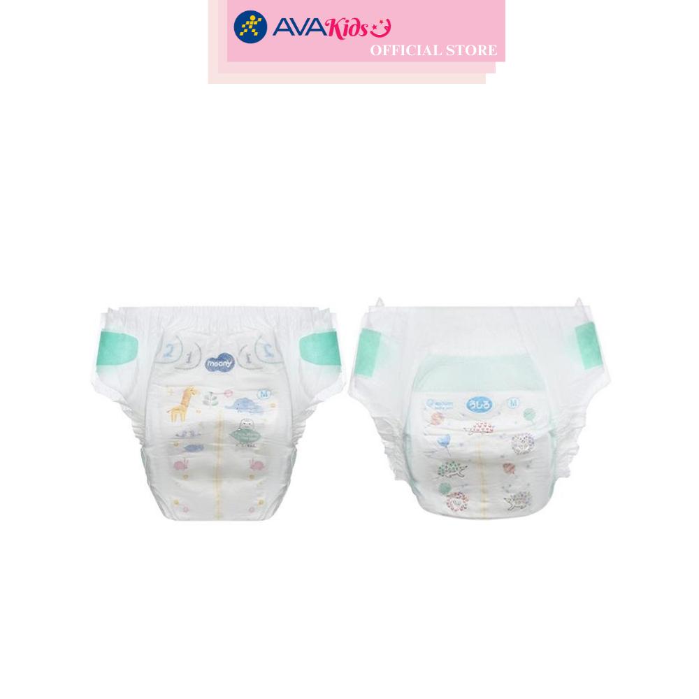 Tã dán Moony size M 56 + 8 miếng (6 - 11 kg)