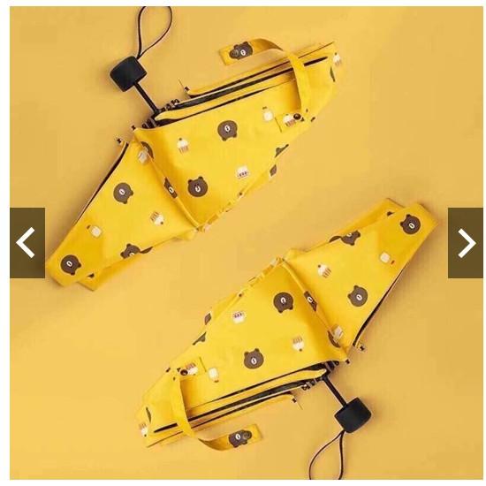 Ô gấu Brown gấp gọn cực tiện dụng