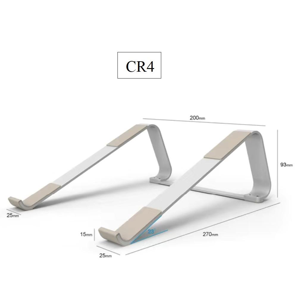 Giá đỡ laptop chữ L hợp kim nhôm Crossline cao cấp, chắc chắn, tản nhiệt cực tốt