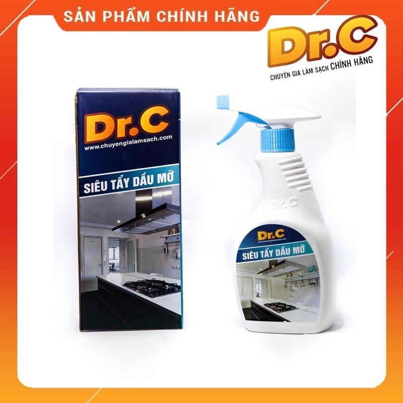 Siêu tẩy dầu mỡ Dr.C 500ml, đánh bật mọi loại dầu mỡ,vệ sinh bếp sạch sẽ