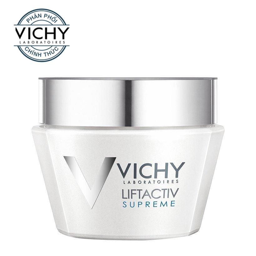 Kem Dưỡng Chống Nhăn Và Săn Chắc Da Ban Ngày Vichy Liftactiv Supreme - 100679444 Tặng Khăn Tắm Vichy