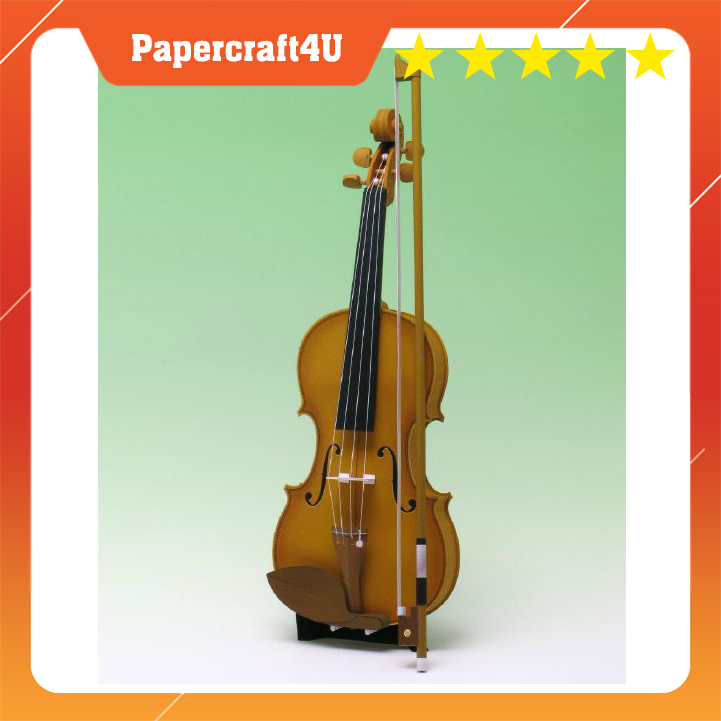 Mô hình giấy 3D Mô hình Nhạc cụ Đàn Violin