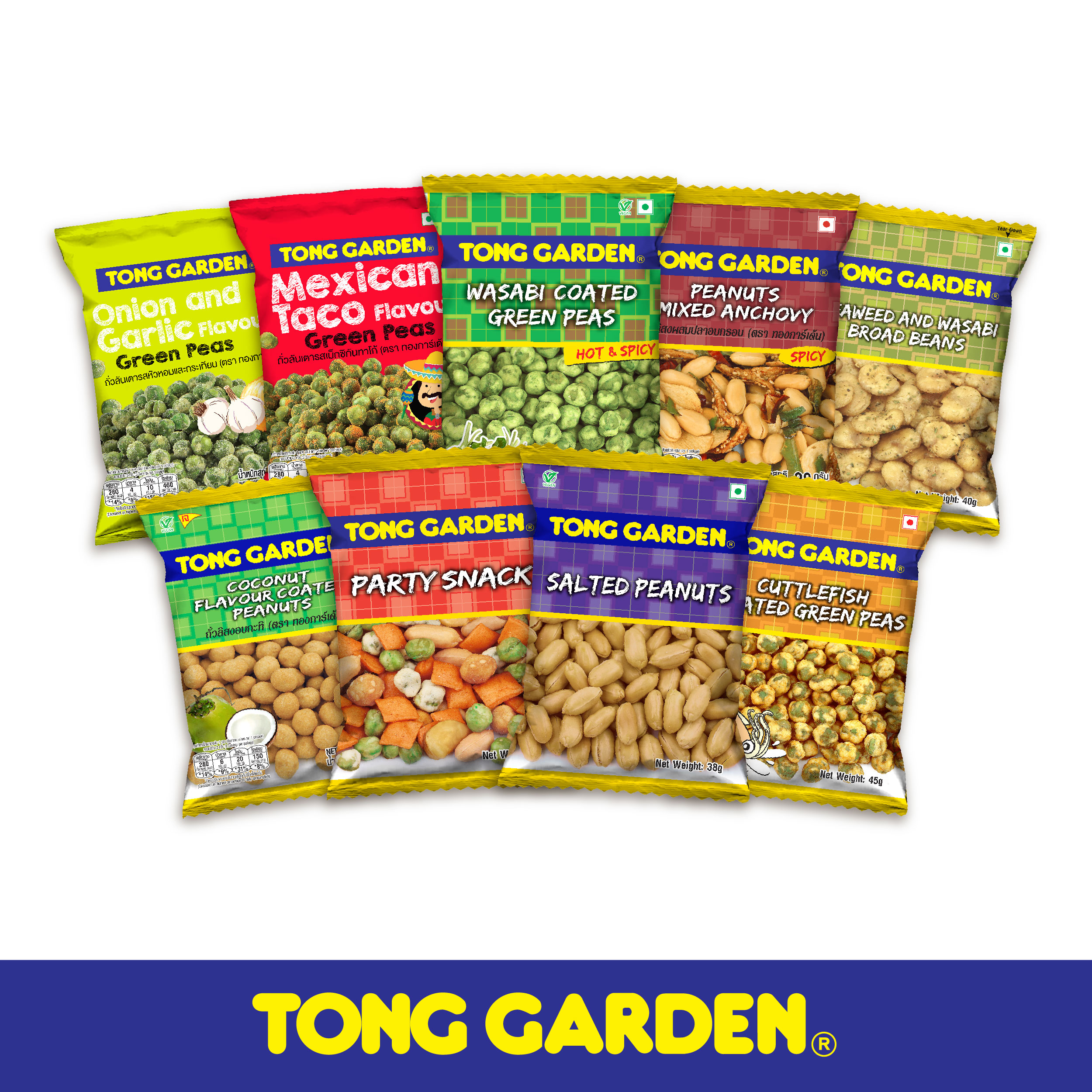 COMBO 3 GÓI ĐẬU TONG GARDEN ĐỦ VỊ