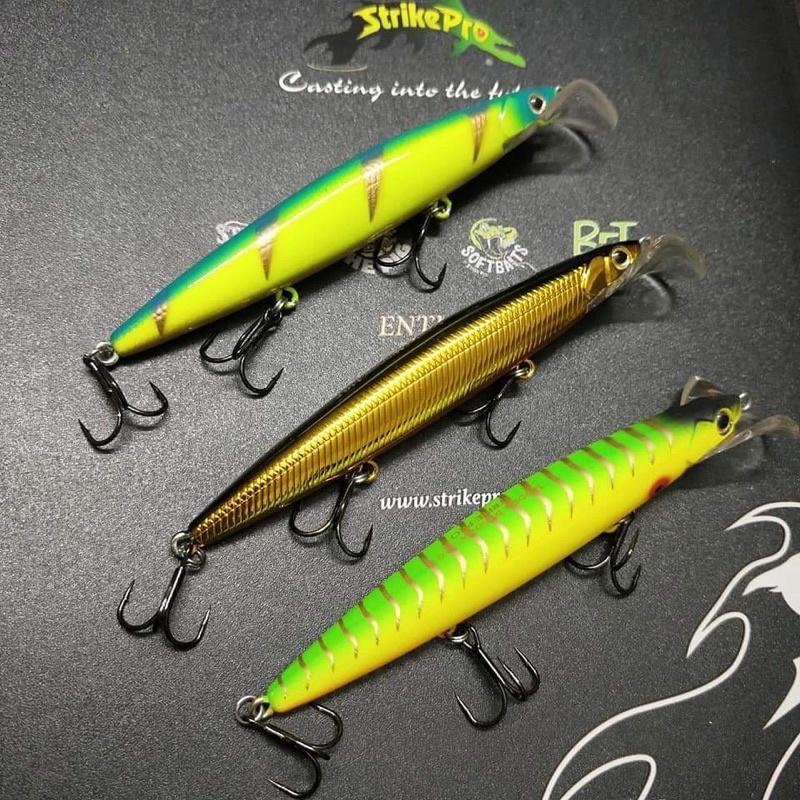 Mồi câu cá giả STRIKEPRO Scooter Minnow
