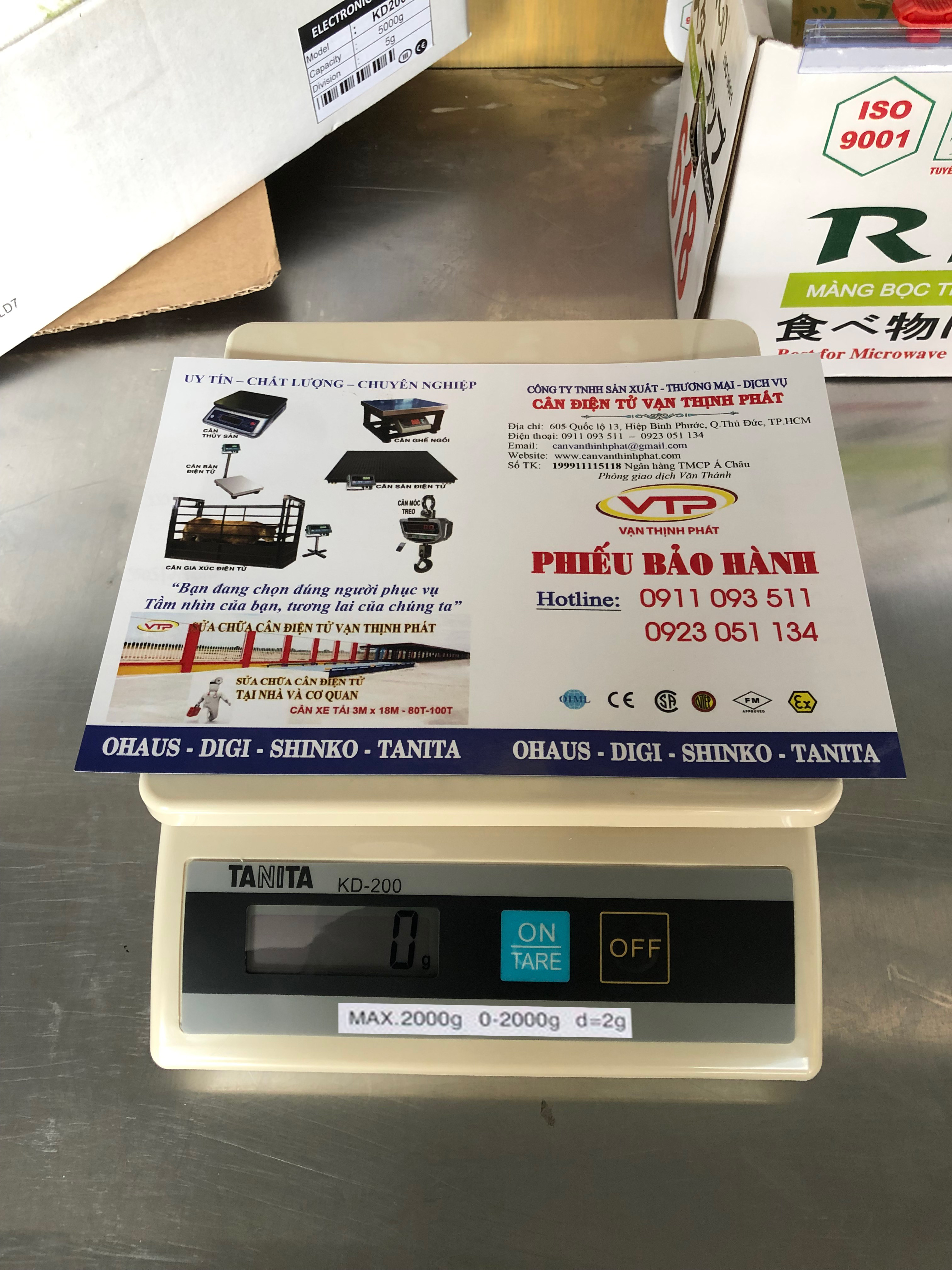 Cân Điện Tử Tanita KD-200 2 kg