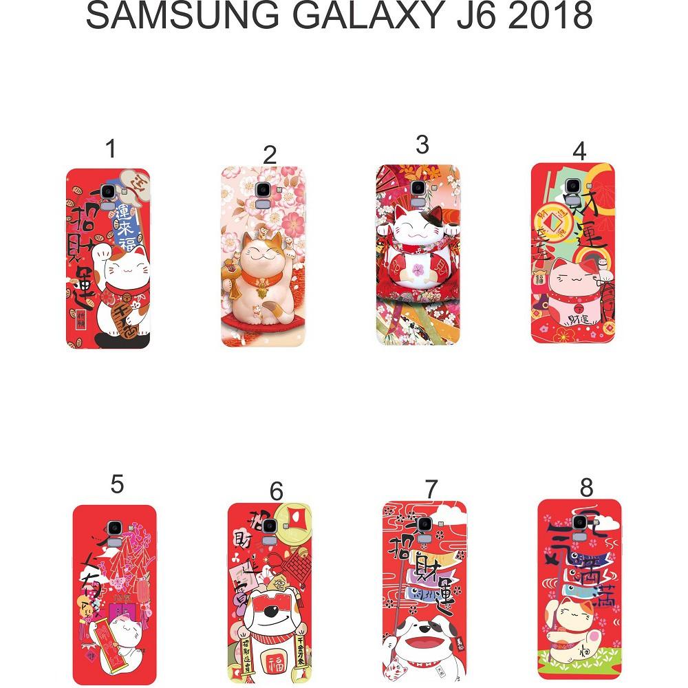 Ốp lưng cho Samsung Galaxy J6 dẻo in hình Thần Tài