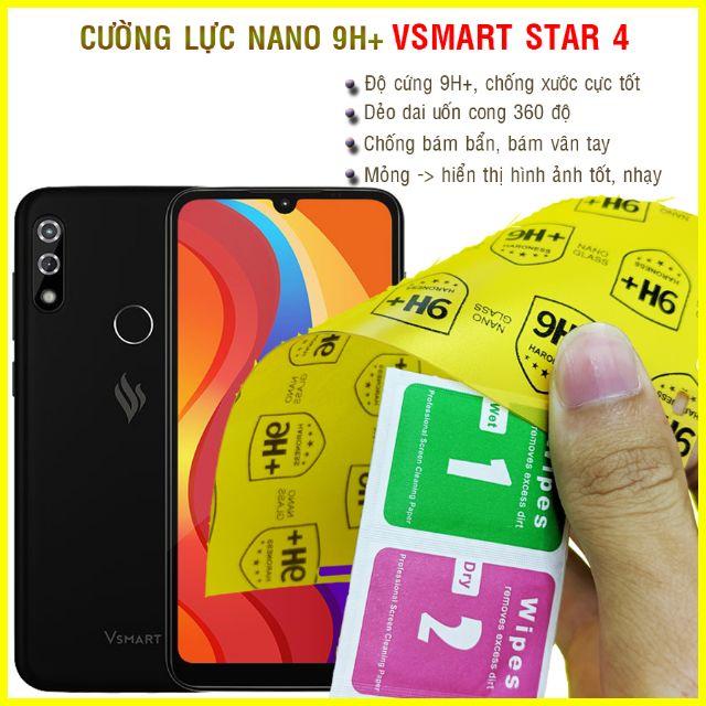 Dán cường lực dẻo nano dành cho  Vsmart Star 4