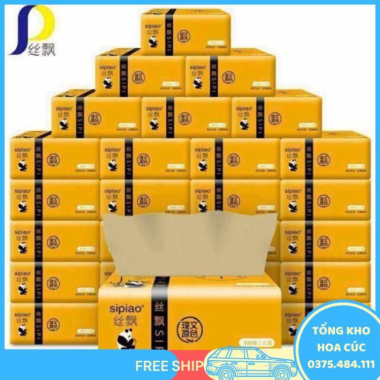 30 GóI Giấy Ăn Gấu TrúC Sipiao Siêu Dai - Vận Chuyển Miễn Phí Toàn Quốc