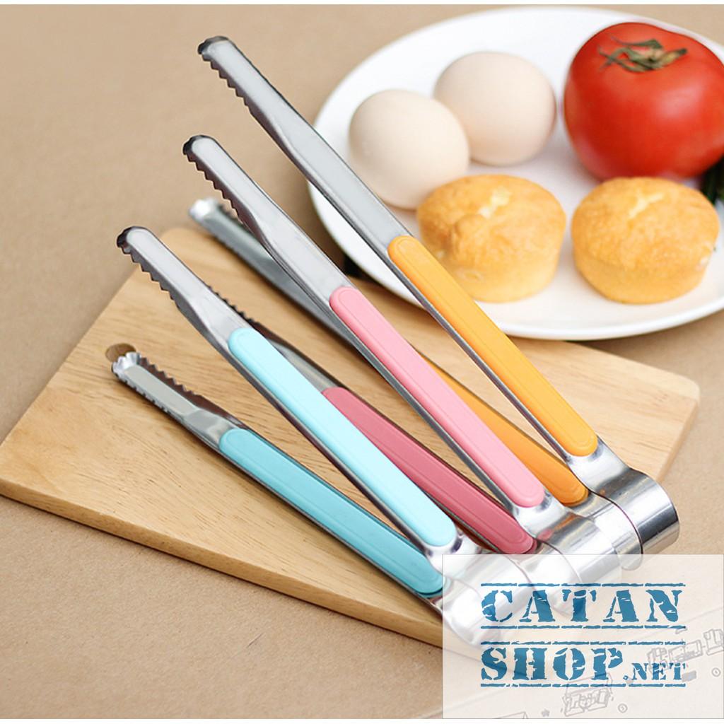 Combo 3 kẹp nướng BBQ tay cầm ABS chống nóng, kẹp nướng thịt, gắp bánh siêu tiện dụng GD144-KepBBQ-3
