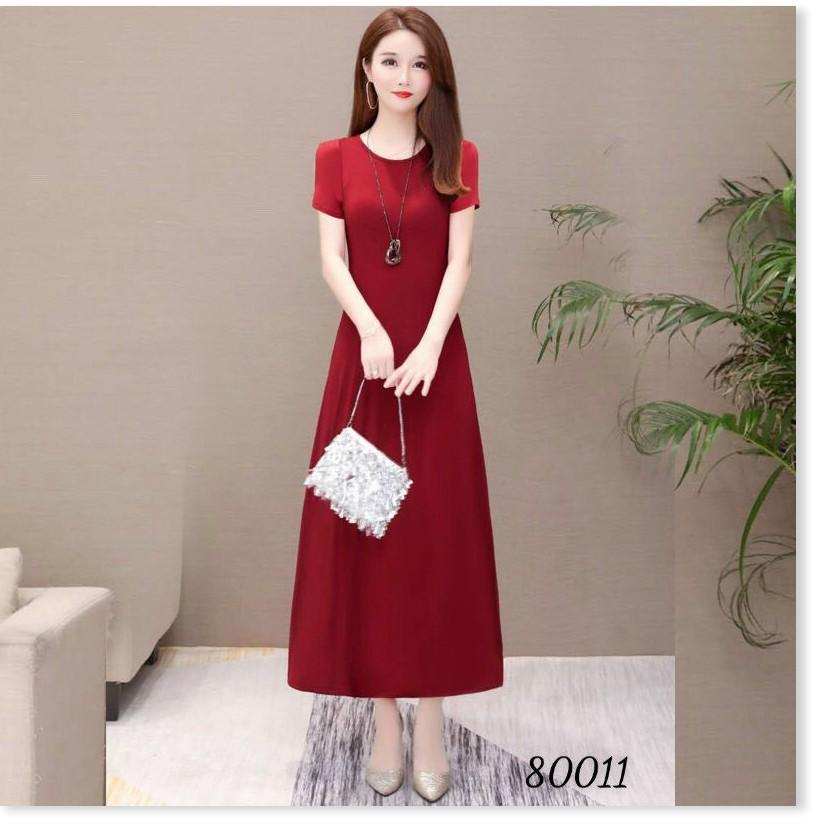 ĐẦM ĐŨI QUÃNG CHÂU,CHẤT LIỆU THOÁNG MÁT,HỌA TIẾT TRƠN NHƯNG KHÔNG KÉM PHẦN SANG TRỌNG LANA FASHION