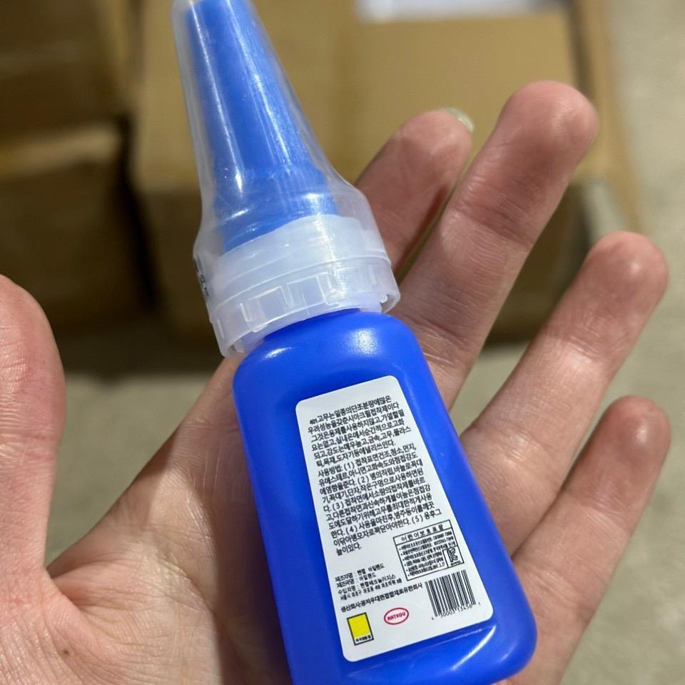 Keo 401 Gắn Móng Phiên Bản Mới Chắc Hơn 200% Chai Màu Trắng Dung Tích 15ml, Bền Bỉ 10s, gel đính đá Dán Móng Giả | Nail Phương Miu