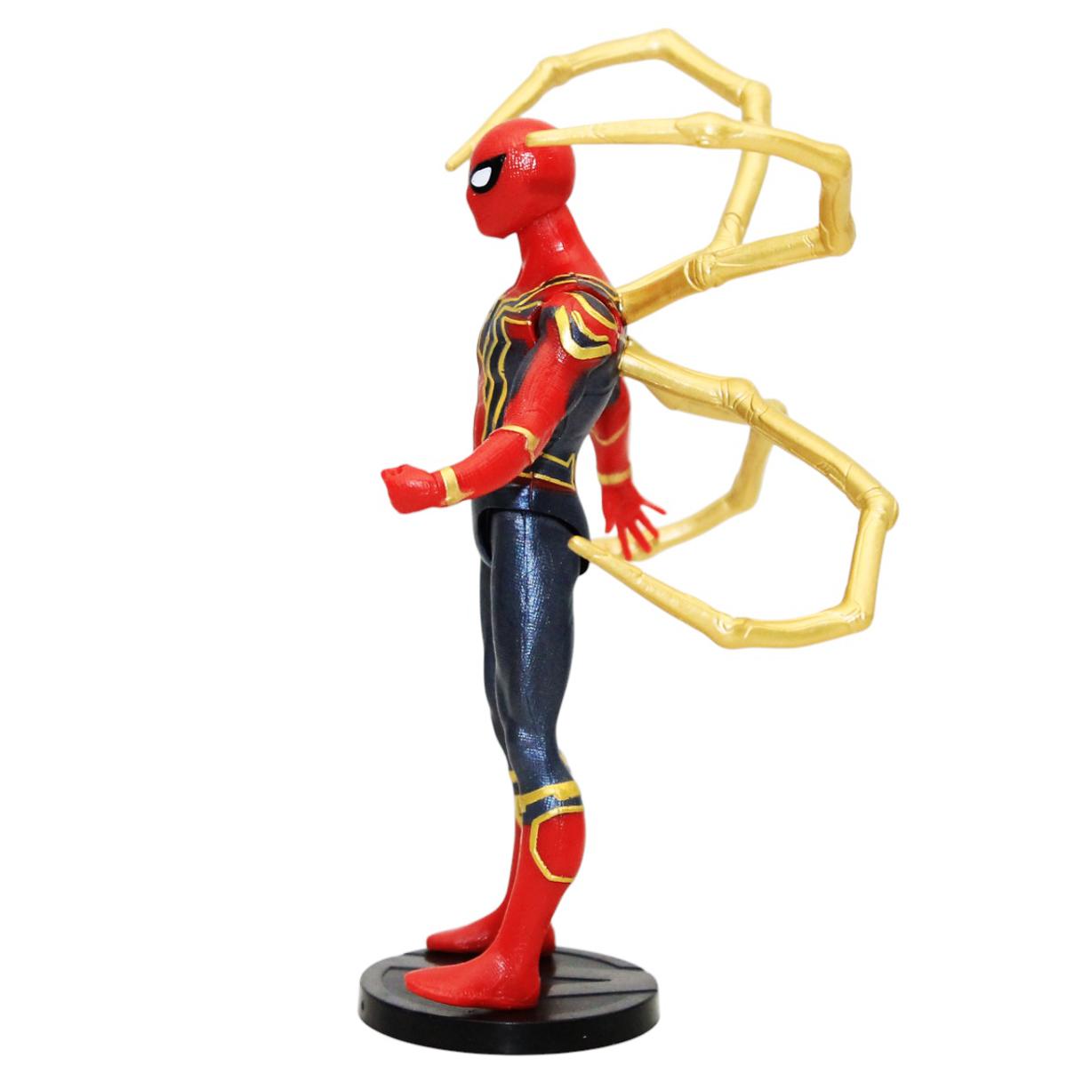 Đồ Chơi Mô Hình Nhân Vật Marvel - Iron Spiderman 7 Inch - ToTy ZM48