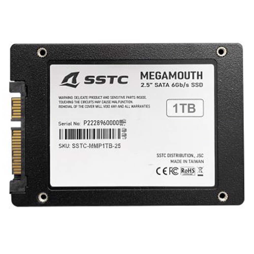 Ổ Cứng SSD SSTC Megamouth 1TB Sata III 2.5 inch - Hàng chính hãng