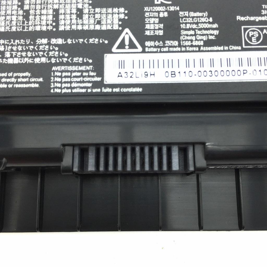 Pin Dùng cho Laptop Asus GL551 GL551J GL551JK A32N1405 Battery Original 56Wh