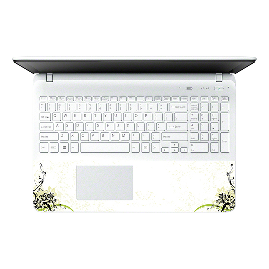 Miếng Dán Decal Dành Cho Laptop Mẫu Hoa Văn LTHV-67