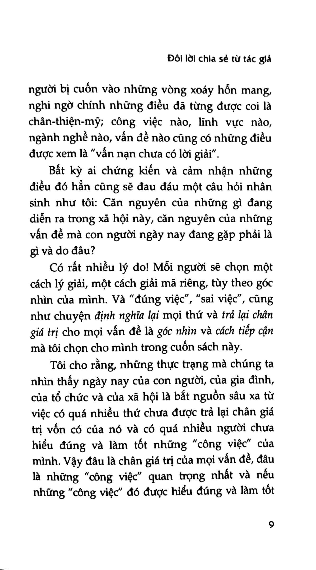 Đúng Việc - Một Góc Nhìn Về Câu Chuyện Khai Minh - Bìa Cứng (Tái Bản 2023)