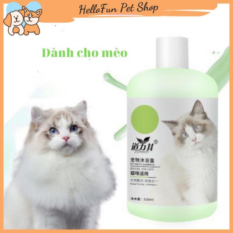 Sữa tắm cho chó mèo Dorrikey 510ml