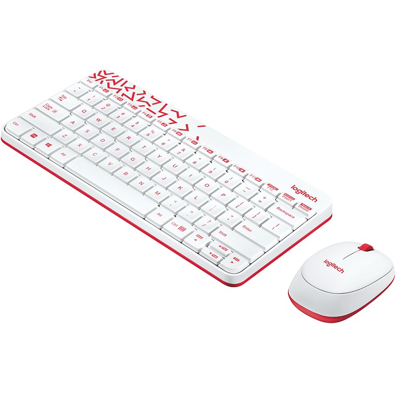 Bàn phím không dây Nano Logitech MK240 Bộ kết hợp chuột chơi game Máy tính xách tay chơi game Gamer Bộ mini chống nước công thái học