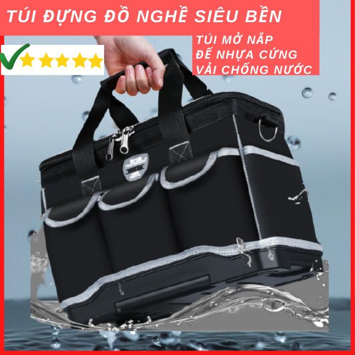 TÚI NẮP,TÚI MỞ NẮP ĐỰNG ĐỒ NGHỀ ĐA NĂNG,ĐẾ NHỰA SIÊU BỀN,CHỐNG NƯỚC,GIỎ ĐỰNG ĐỒ NGHỀ