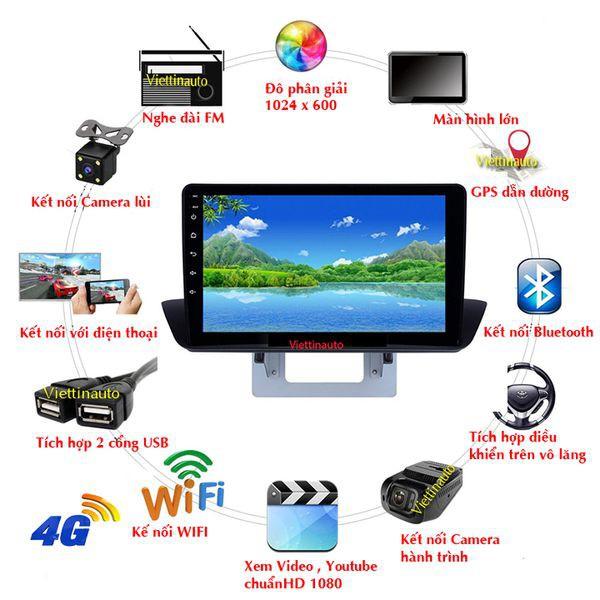 Màn hình Android 9 In  dùng cho ô tô Mazda BT-50 có GPS dẫn đường, ra lệnh bằng giọng nói 2012-2018.