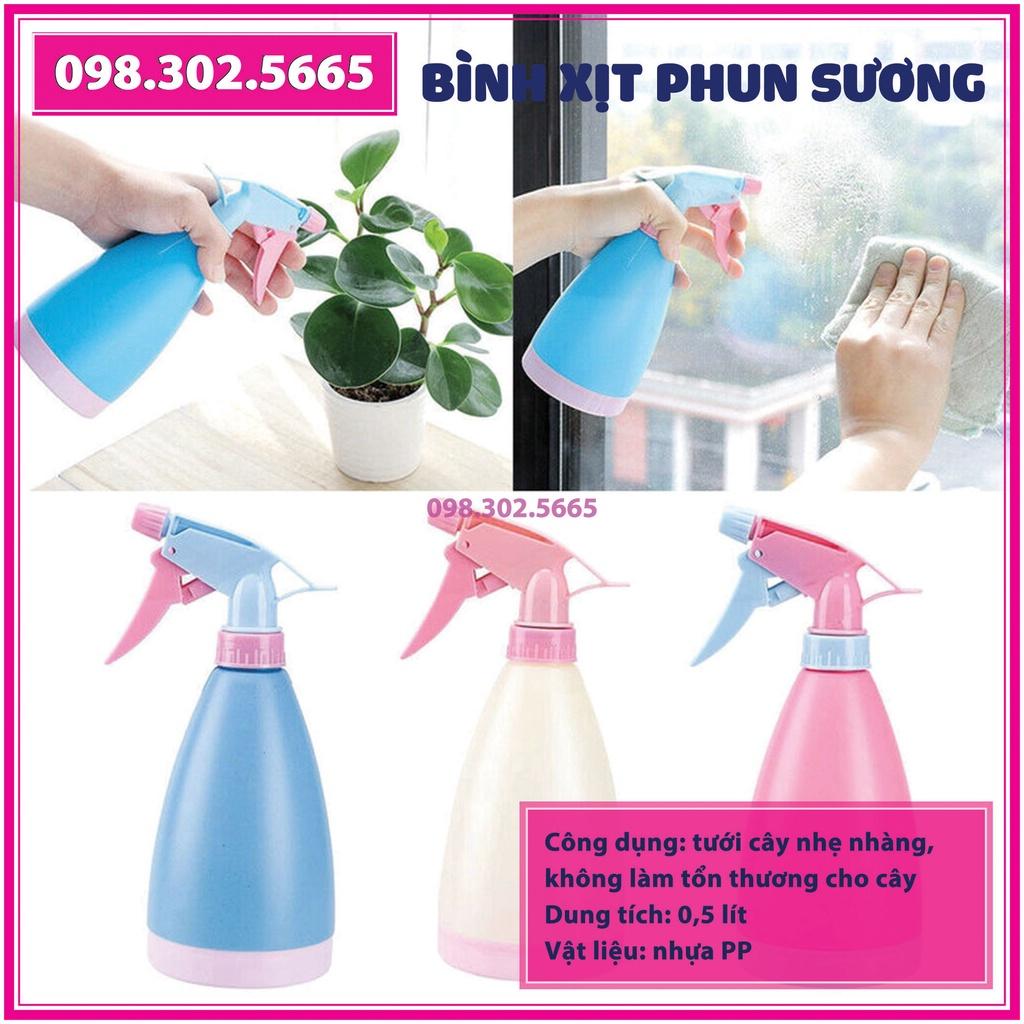 Bình xịt tưới cây phun sương, Bình tưới phun hoa cây cảnh, Xịt rửa tay, Lau kính