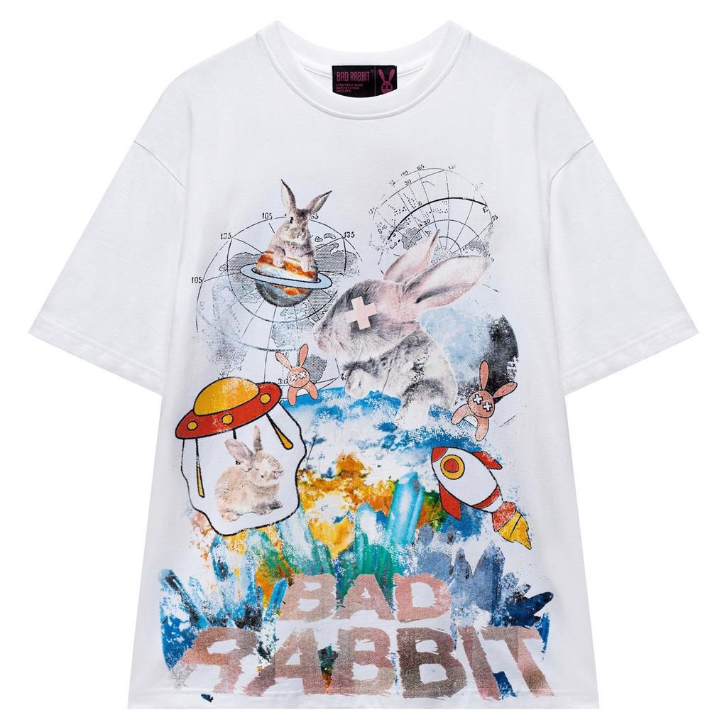 Áo Thun Unisex Bad Rabbit PLANET 100% Cotton - Local Brand Chính Hãng