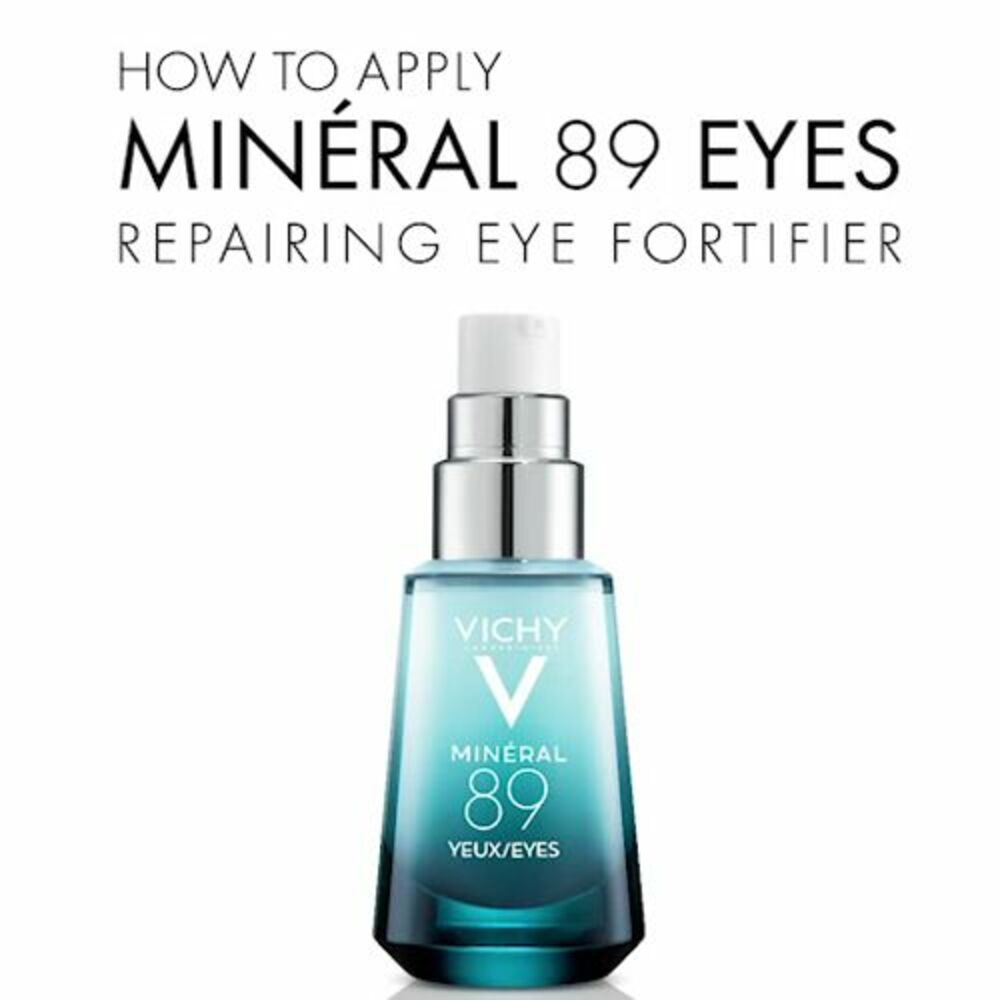 Vichy Minelar 89 Eyes Repairing Eye Fortifier (Mới) Dưỡng Chất Giàu Khoáng Giúp Cấp Ẩm Giảm Quầng Thâm Và Bọng Mắt Cho Vùng Da Quang Mắt Láng Mịn Rạng Rỡ - 15ml