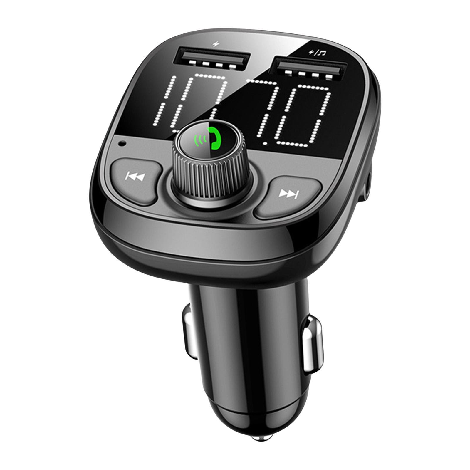 Car FM Transmitter 2 USB Port Support TF Card MP3 Player