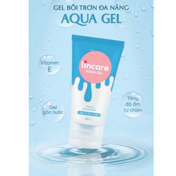 Gel bôi trơn đa năng 4-in-1 Lincare Aqua Gel