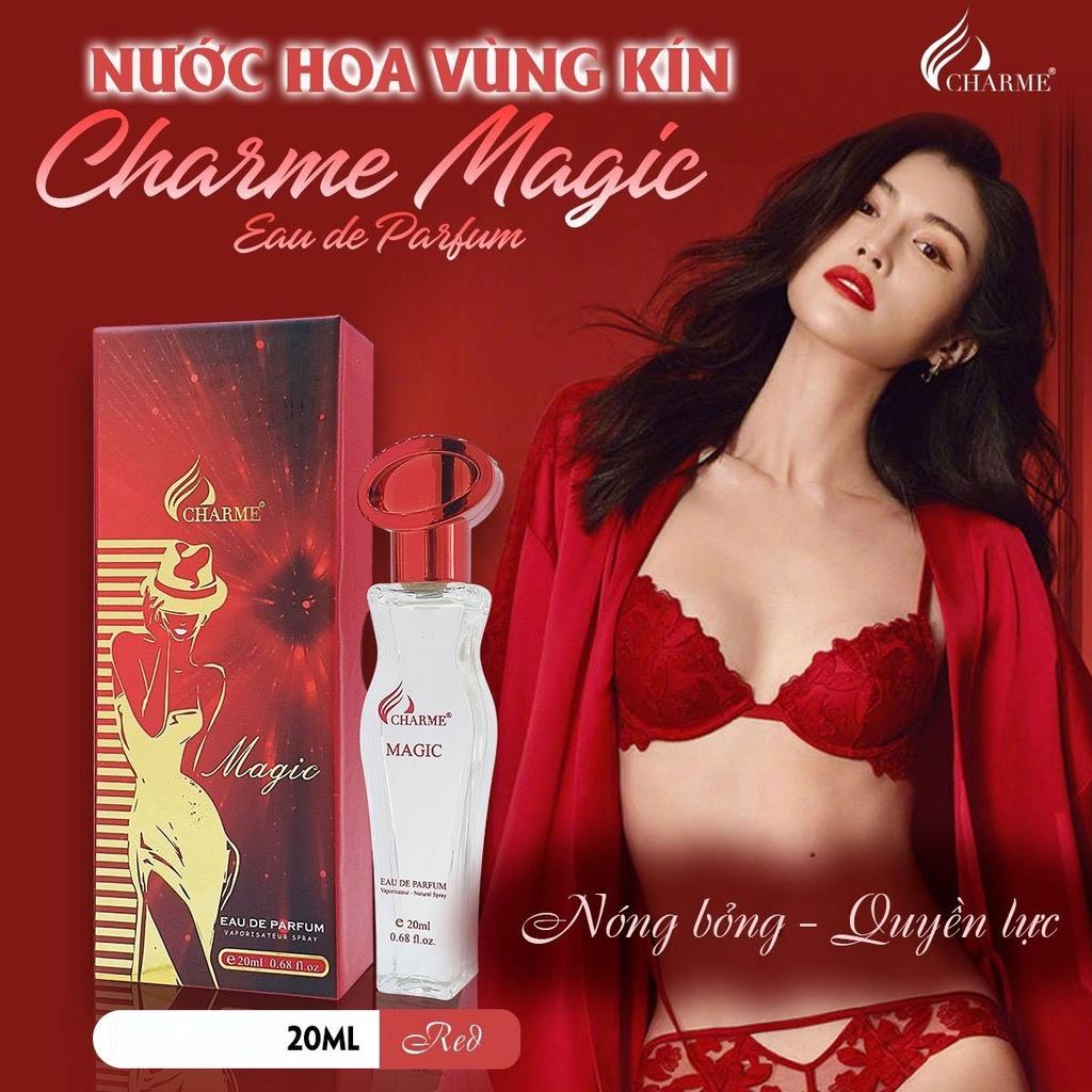 Nước Hoa CHARME MAGIC ĐỎ Mùi Hương Unisex Dịu Nhẹ Quyến Rũ Tự Tin 20ml