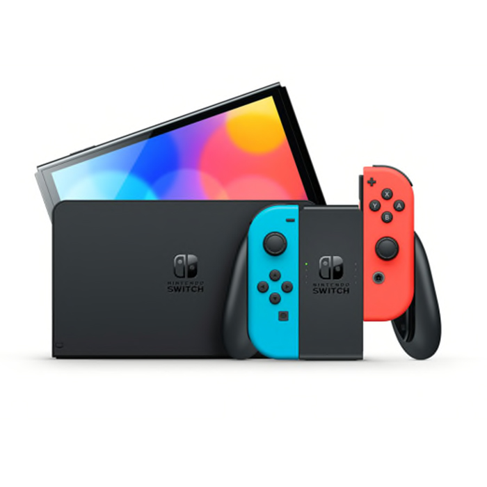 Máy Game Nintendo Switch Oled - Hàng Nhập Khẩu - Neon Joycon