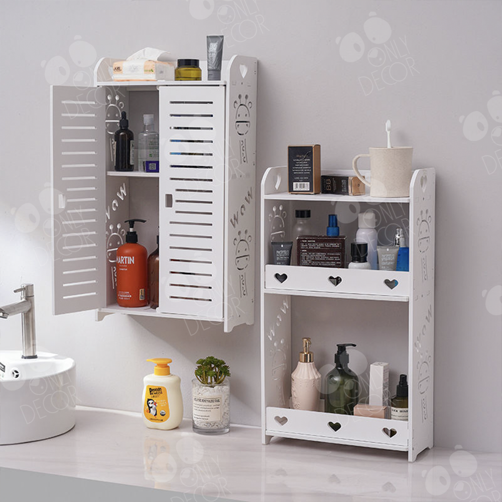 Tủ nhà tắm treo tường chống nước 60x14x34cm