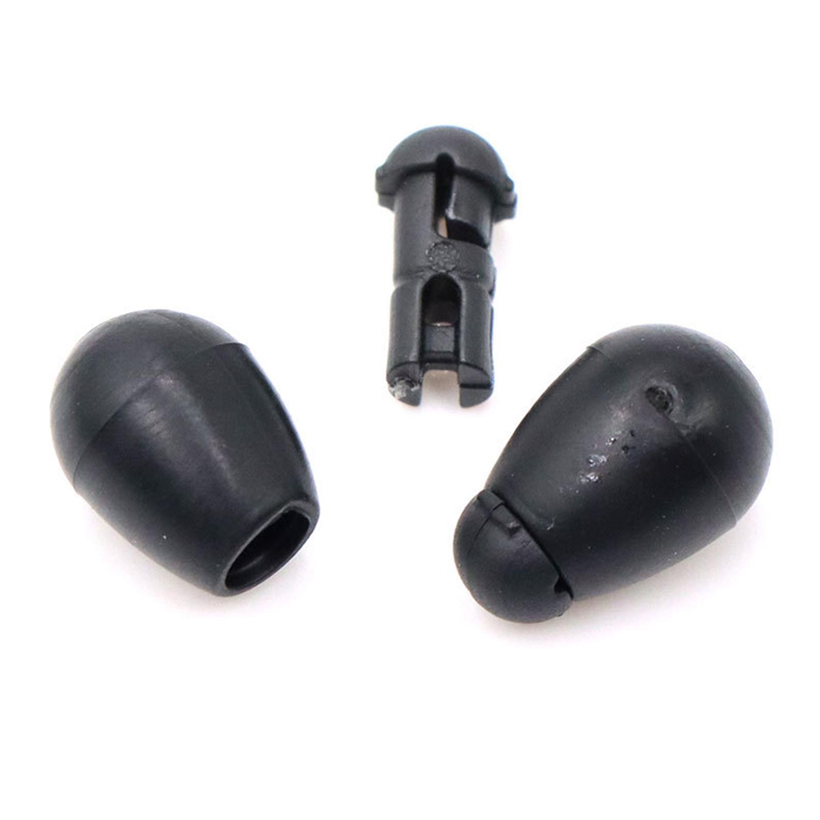20x Quick Change Beads Carp Fishing Gear Rubber Carp Fishing Equipment for Carp Beads