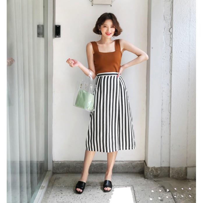 Áo 2 dây bản to chất thun lạnh cao Hàng loại 1