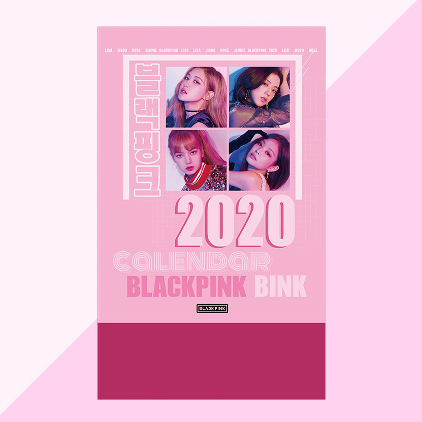 Lịch BLACK PINK 2020 lịch để bàn