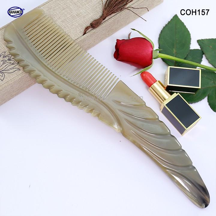 Lược Sừng to đẹp sang trọng (Size: XXL - 27cm) ️COH157 - Cao cấp nhất và đẹp nhất - Chăm sóc tóc