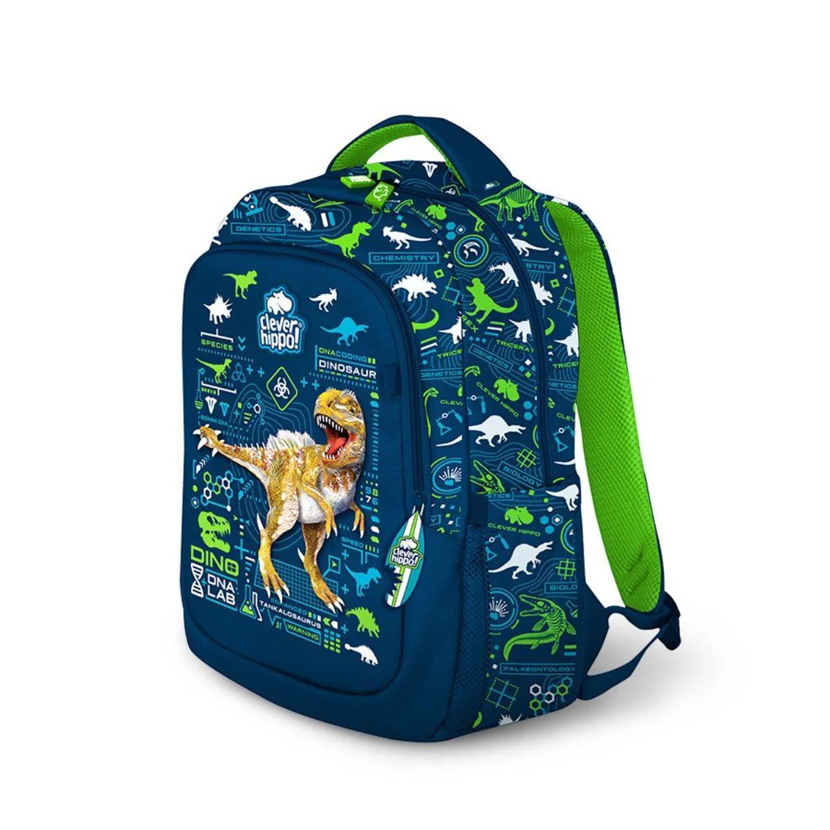 Ba Lô Easy Go Clever Hippo Mới Nhất 2026 - Chiến Binh Khủng Long/Khủng Long Siêu Đẳng/Space Adventure/Sweetie Pie Club
