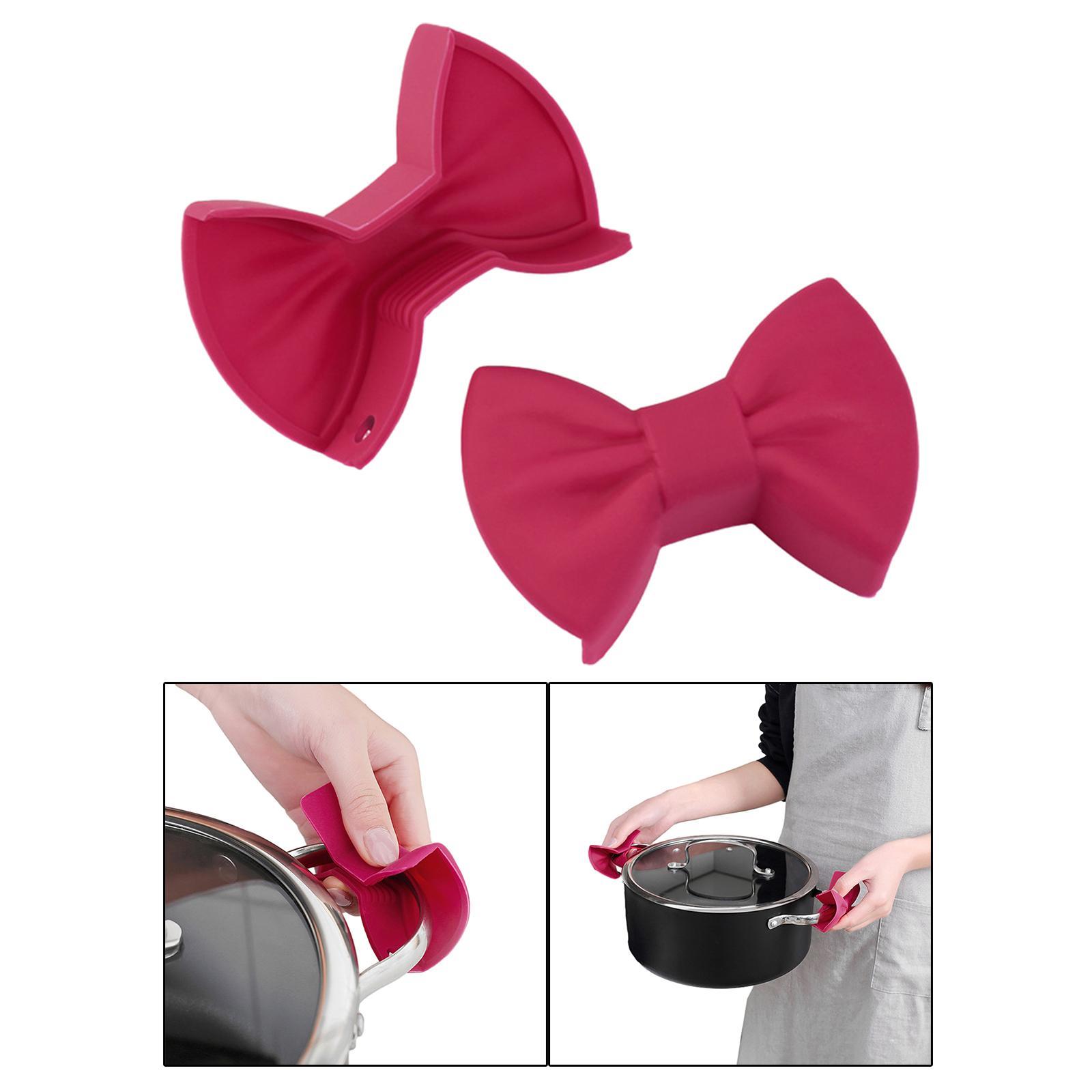 2Pcs Cooking Pinch Grips Insulation Clip Oven Mittens for Baking Oven Frying