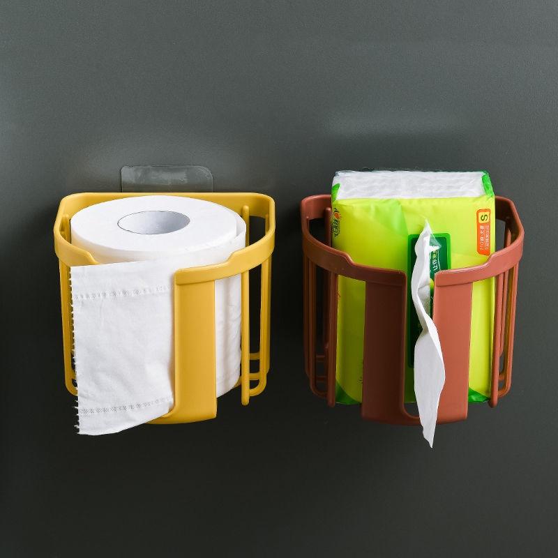 Hộp đựng cuộn giấy vệ sinh ,Giá kệ đựng cuộn giấy vệ sinh dán tường vô cùng tiện lợi