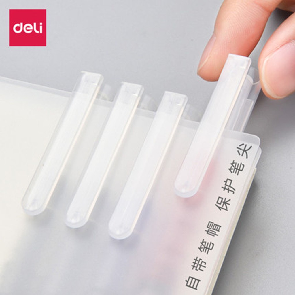 Bút gel Deli S856 ngòi 0.5mm - nhanh khô, ống mực liền