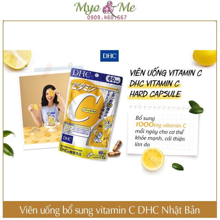 Viên uống bổ sung Vitamin C DHC Nhật Bản